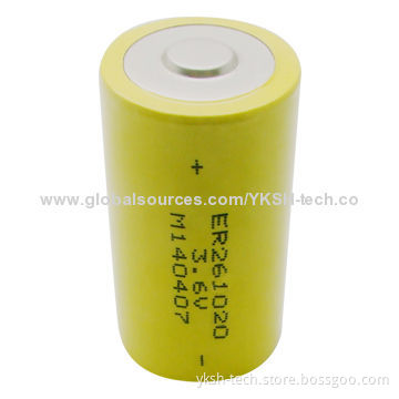 CC/Lithium Battery for Tracking Systems, 3.6V, 200mA Maximum Constant CurrentNew